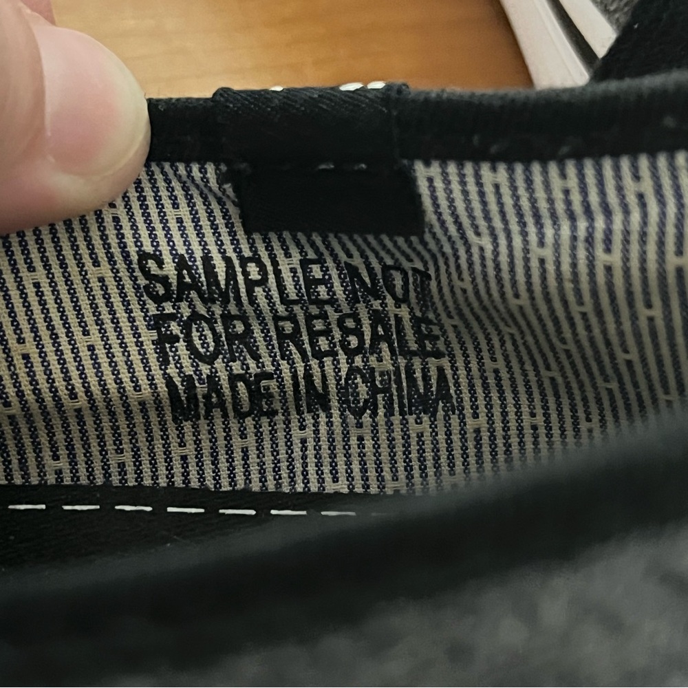 Keds Double Up Size 6.5 Gray‎ Wool Black Canvas Lace Up Sneaker Sample Shoe - Picture 7 of 8